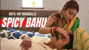 Spicy Bahu HotX Web Series Poster