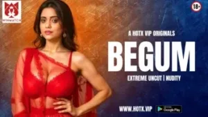 Begum Uncut HotX Web Series Poster